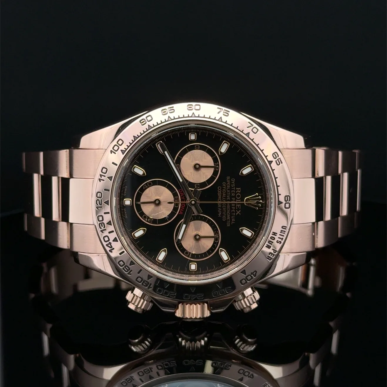 2014 Rolex Daytona Rose Gold / Black 116505-0002