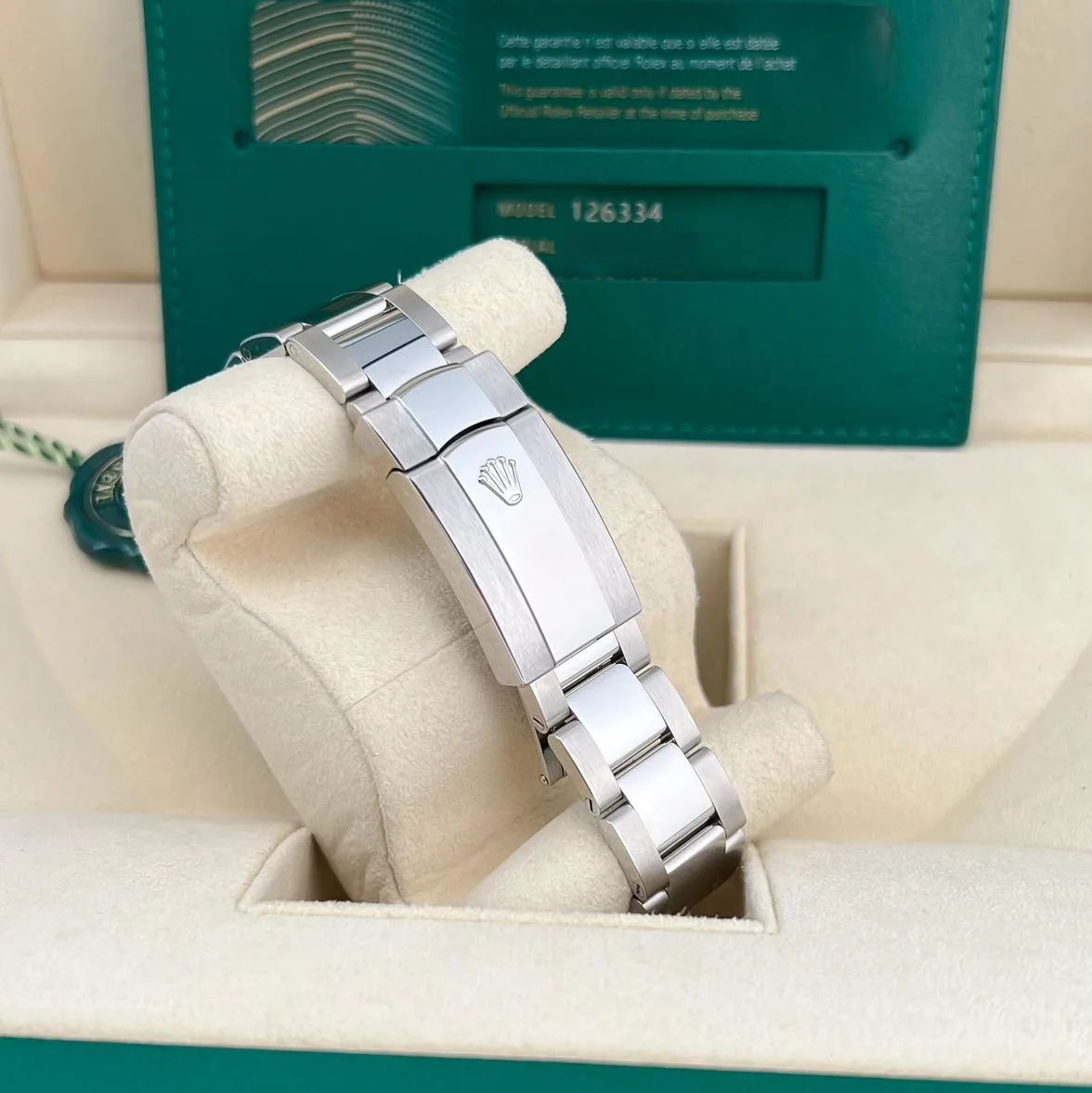2024 Rolex Datejust 41 Fluted / White / Oyster 126334-0009 Listing Image 6
