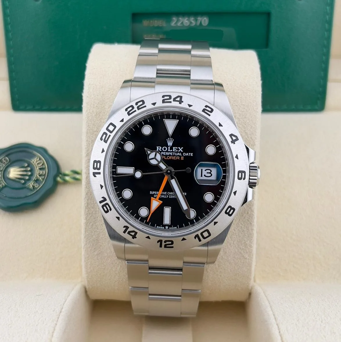 2021 Rolex Explorer II Black 226570-0002 Listing Image 2