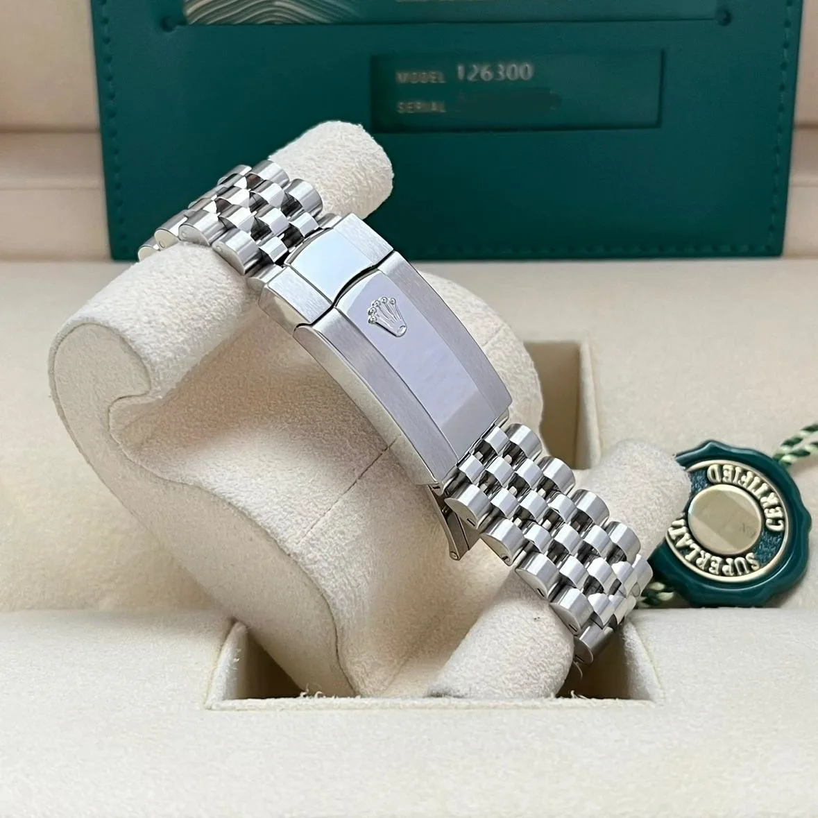 2023 Rolex Datejust 41 "Wimbledon" / Smooth / Jubilee 126300-0014 Listing Image 4