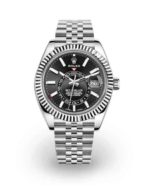 Rolex Sky-Dweller / Black / Jubilee 326934-0006 Watches | Bezel