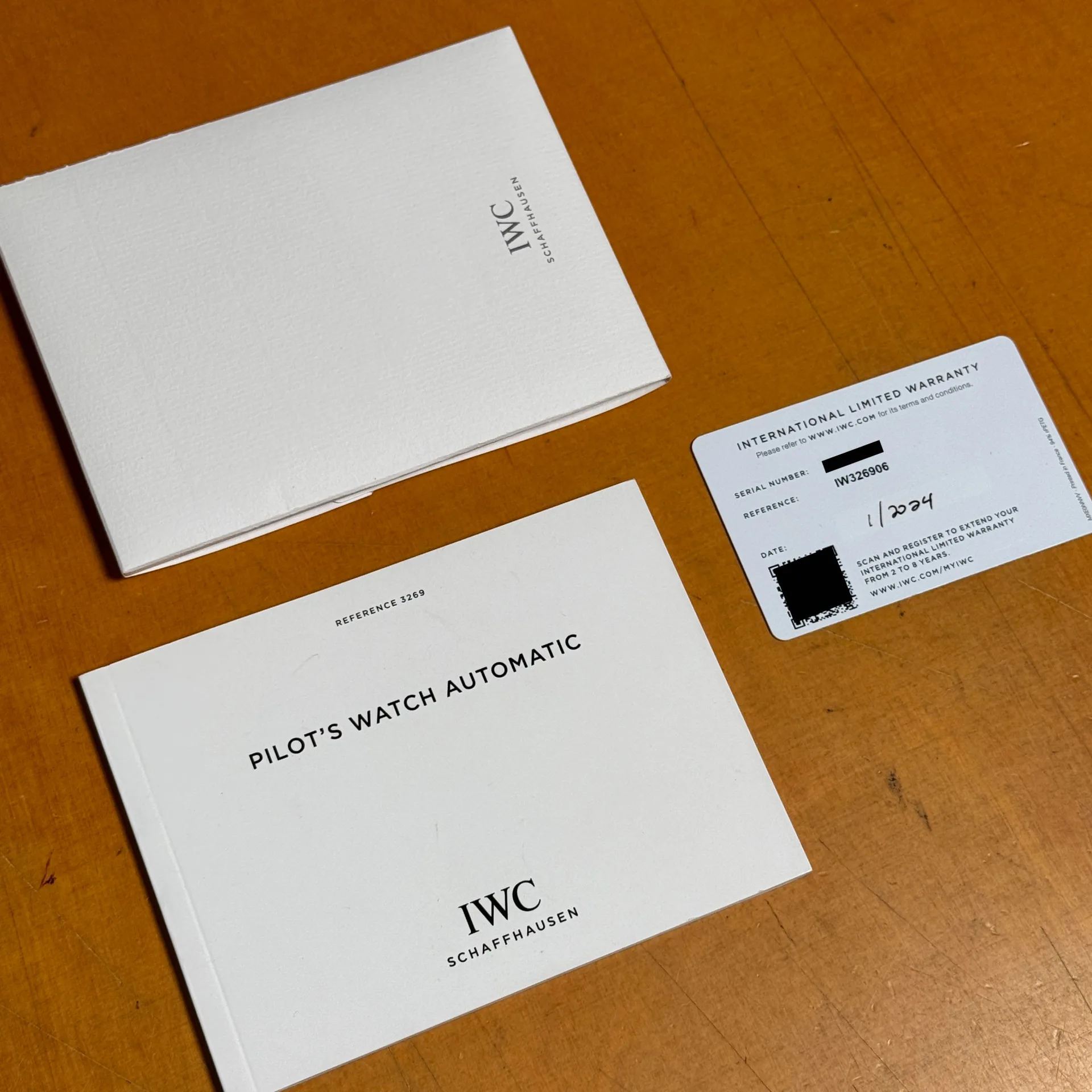 Auction: 2024 IWC Pilot's Watch Automatic Top Gun IW3269-06 Bezel