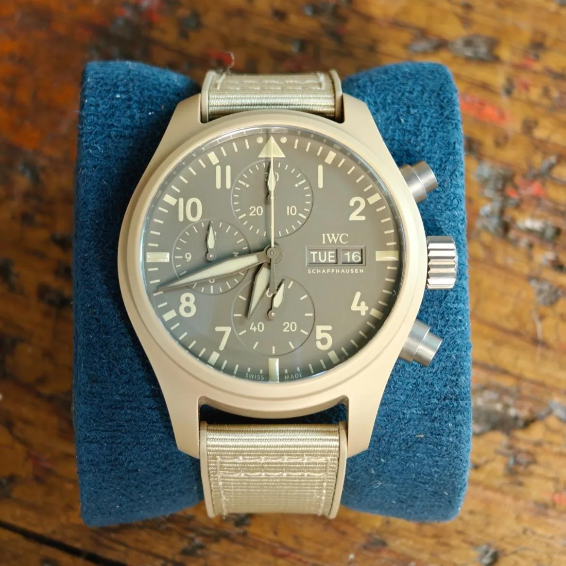 2025 IWC Pilot's Watch Chronograph 41 Top Gun Mojave Desert IW3894-02