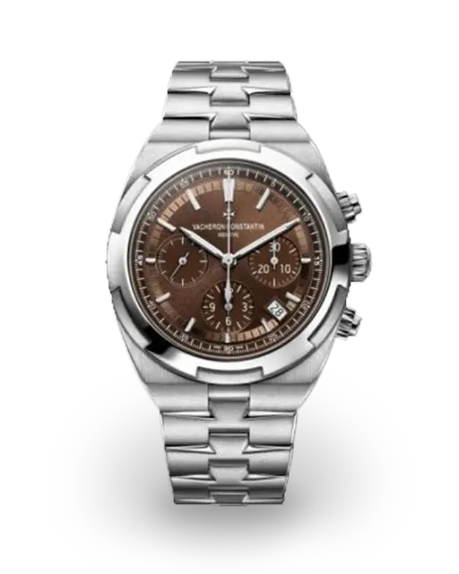 Vacheron Constantin Overseas Chronograph Stainless Steel / Brown 5500V-110A-B147  Model Image