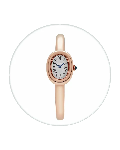 Cartier Baignoire Mini Model (Size 16) Rose Gold  WGBA0020  Model Image