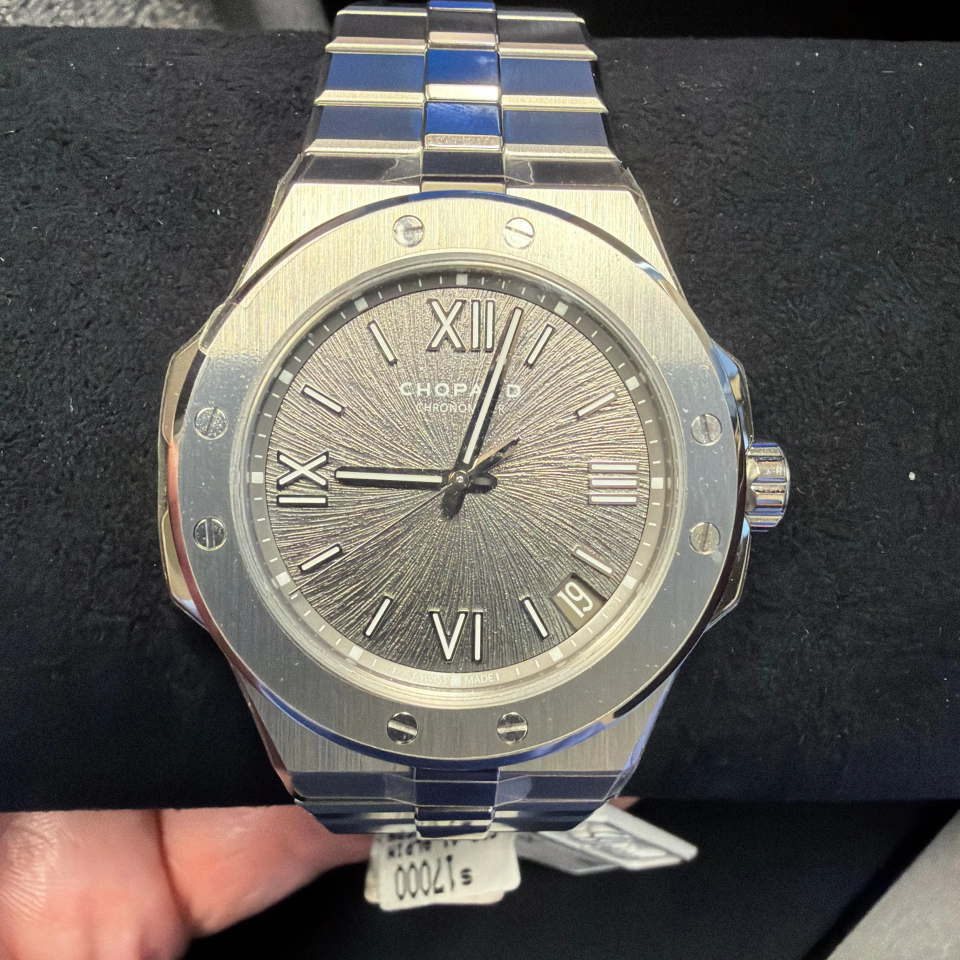 2025 Chopard Alpine Eagle 41 Stainless Steel / Grey 298600-3002