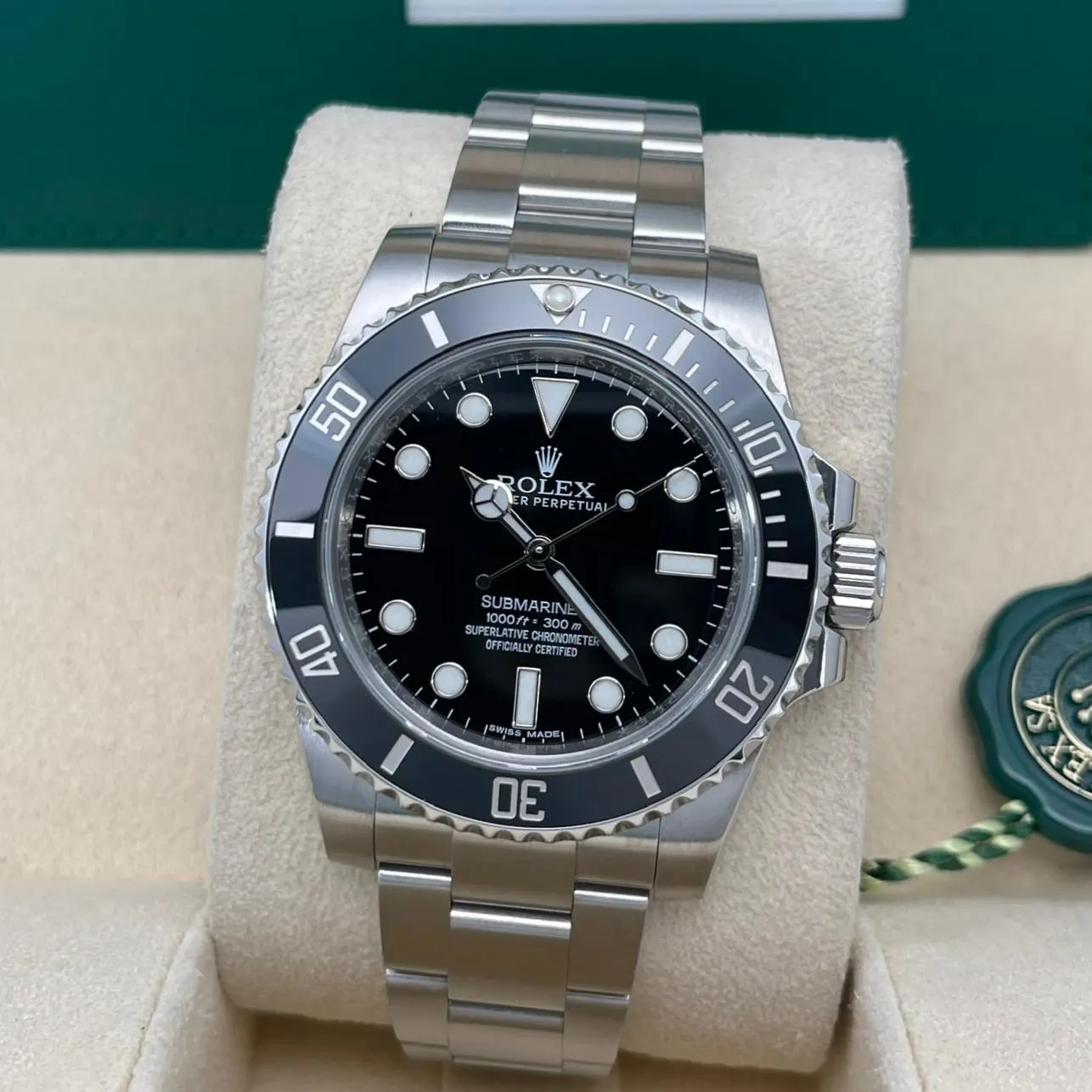 2016 Rolex Submariner No Date 114060 Watch Trading Powered