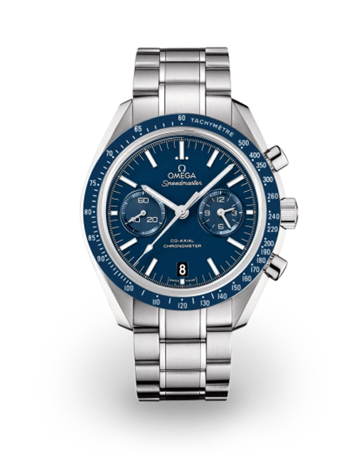 Omega Speedmaster Moonwatch Co-Axial Titanium / Blue / Bracelet 311.90.44.51.03.001  Model Image