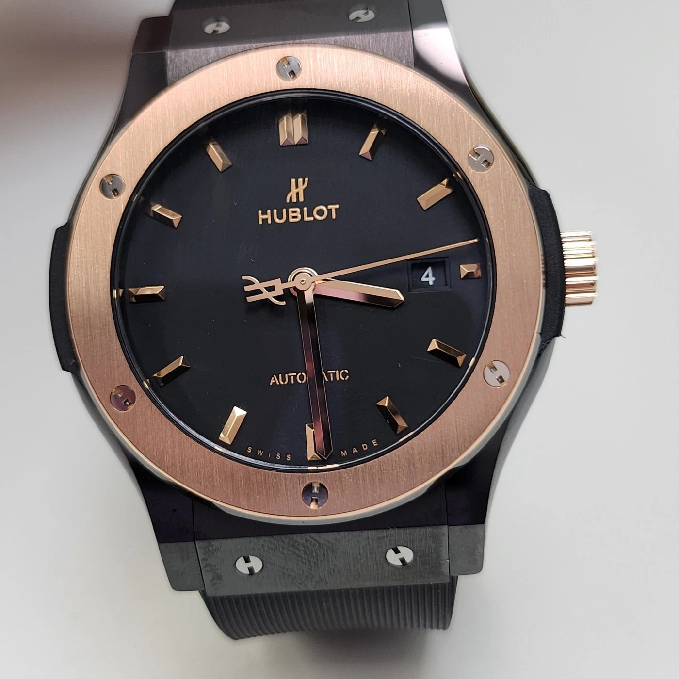Hublot Classic Fusion 42 Two-Tone / Black / Strap 542.CO.1181.RX
