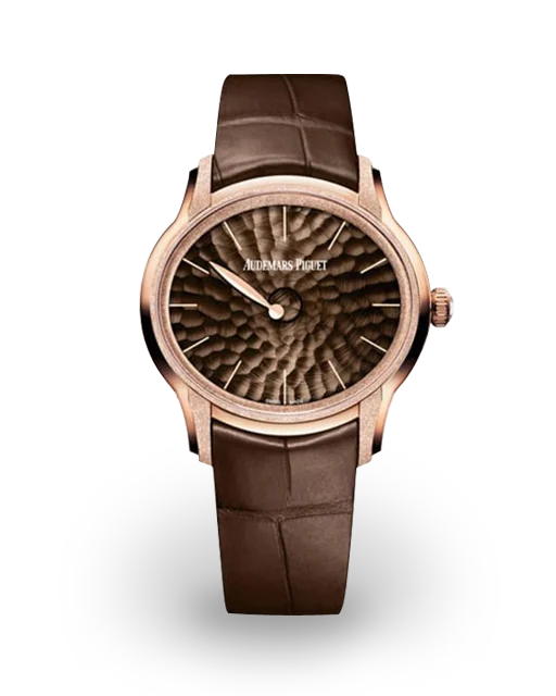 Audemars Piguet  Millenary Philosophique Frosted Rose Gold / Brown / Strap 77266OR.GG.A823CR.01 Model Image
