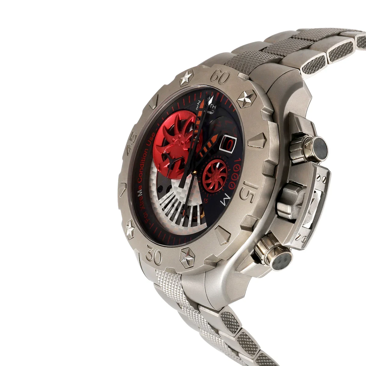 Zenith Defy Xtreme Grande Date Stealth 49 Titanium / Black / Bracelet 95.0527.4039 Listing Image 2
