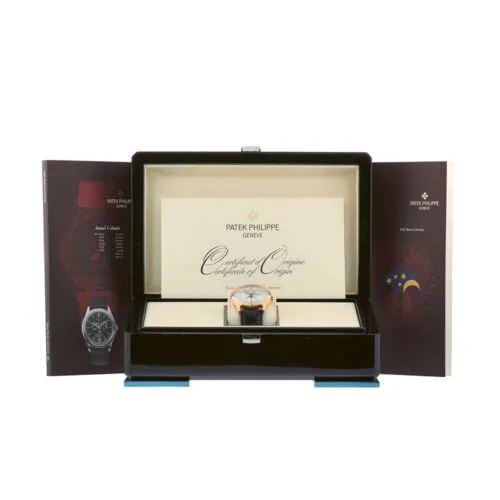 2007 Patek Philippe Annual Calendar Rose Gold / Sector Dial 5396R-001 Listing Image 4