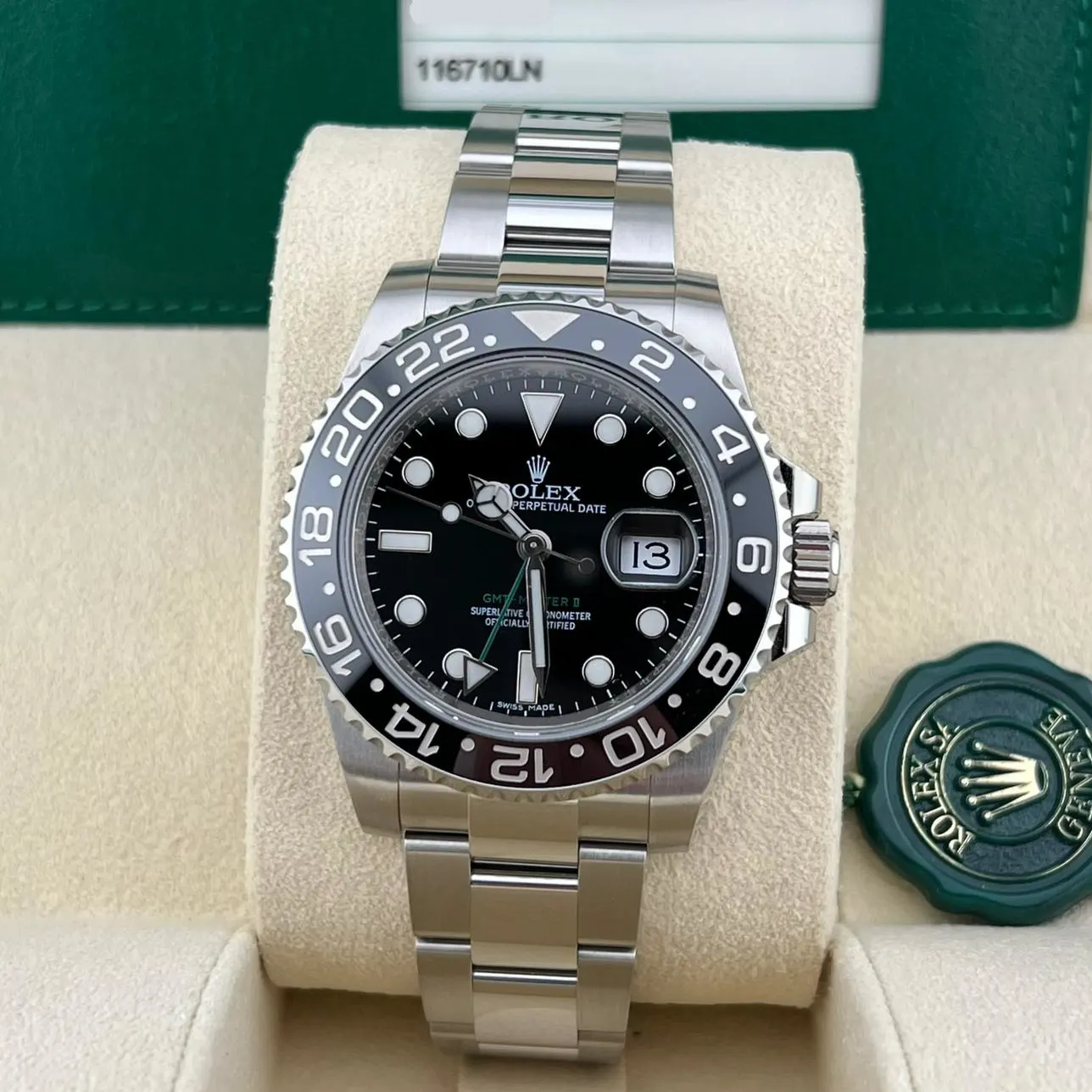 2019 Rolex GMT-Master II / Black 116710LN-0001 Listing Image 2