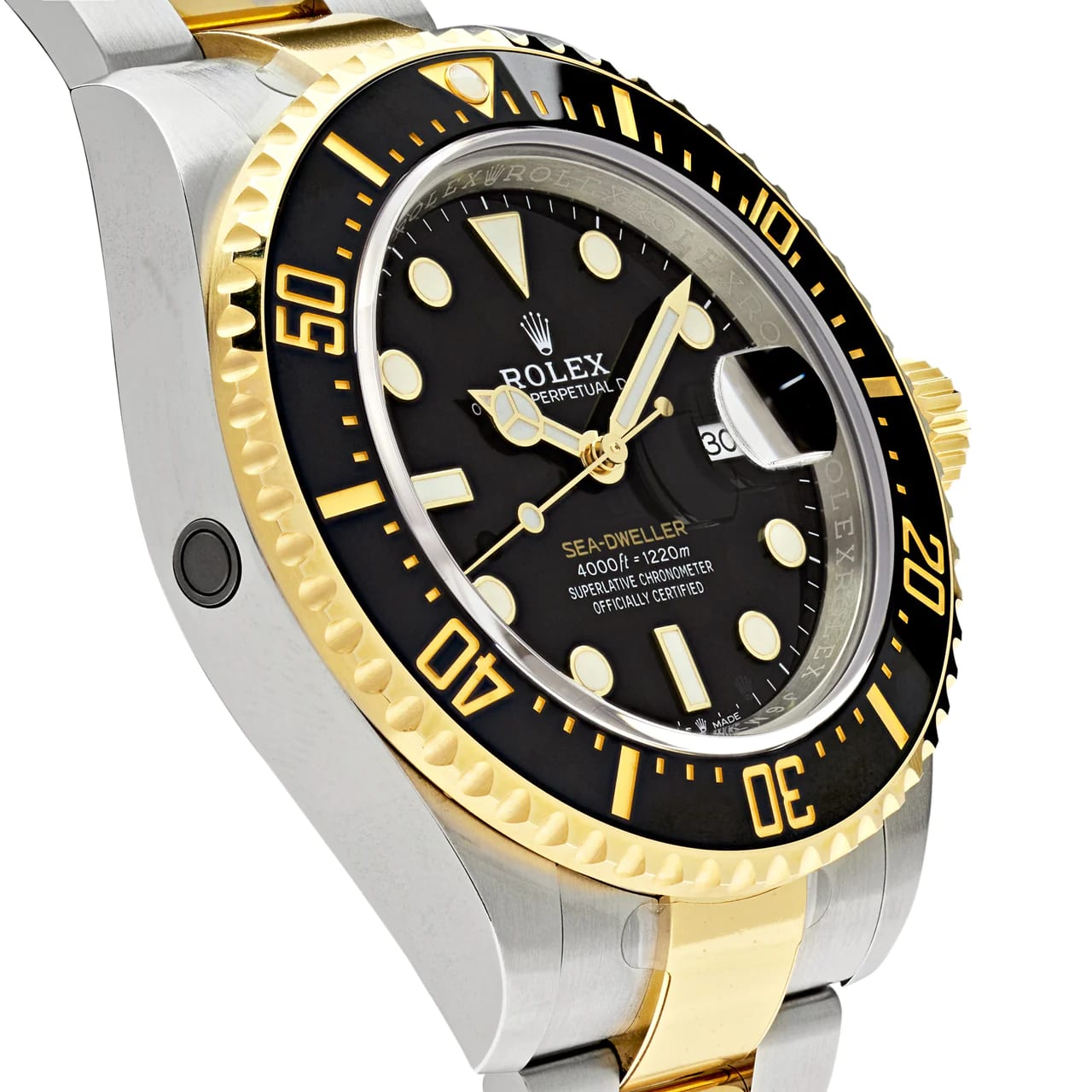 Rolex Sea-Dweller Two-Tone 126603-0001 Watches | Bezel