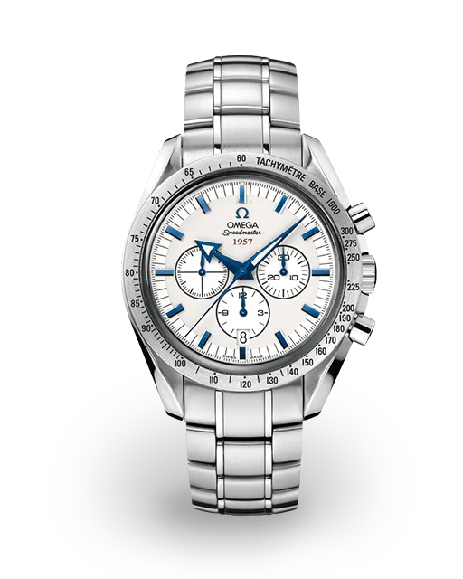 Omega Speedmaster Broad Arrow 1957 42 Steel / Silvered / Bracelet 321.10.42.50.02.001  Model Image