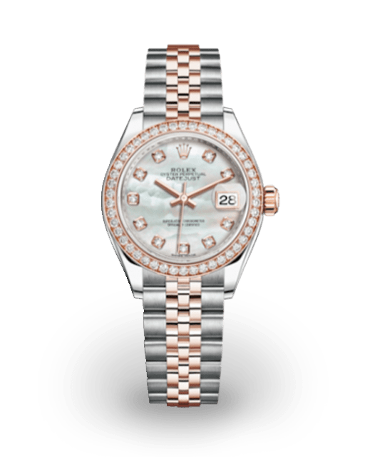 Rolex Lady-Datejust 28 Two-Tone / Diamond-Set / MOP Rolex Lady-Datejust 28 Two-Tone / Diamond-Set / MOP