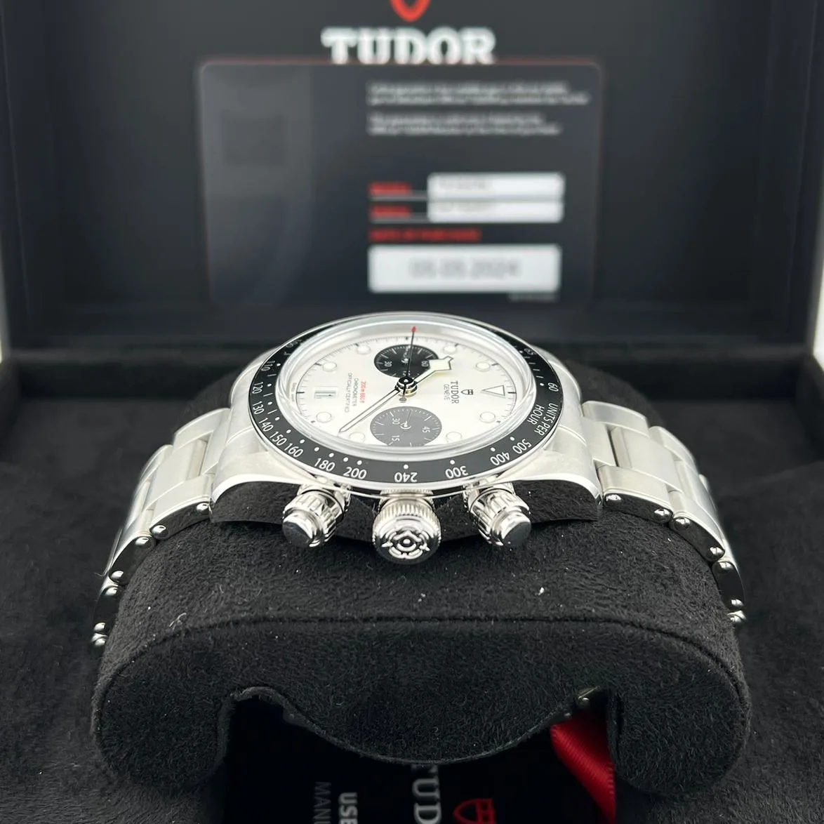 2024 Tudor Black Bay Chrono / White / Bracelet M79360N-0002 Listing Image 5