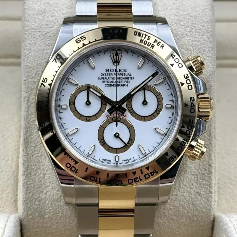 2023 Rolex Daytona Two-Tone / White / Oyster 126503-0001