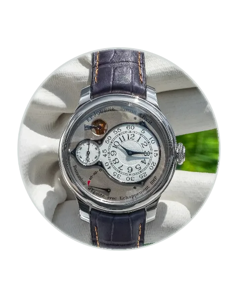F.P. Journe Chronomètre Optimum 42 Platinum / Gray / Arabic / Strap Chronomètre Optimum  Model Image