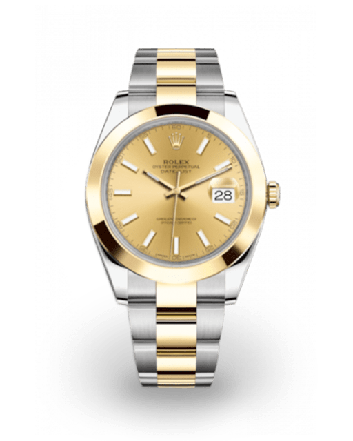Rolex Datejust 41 Two-Tone / Smooth / Champagne / Oyster Rolex Datejust 41 Two-Tone / Smooth / Champagne / Oyster