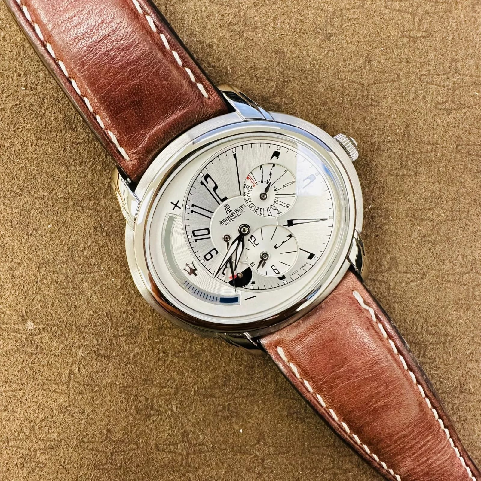 が大特価！ Audemars Piguet Millenary Dual-Time Maserati Steel 時計
