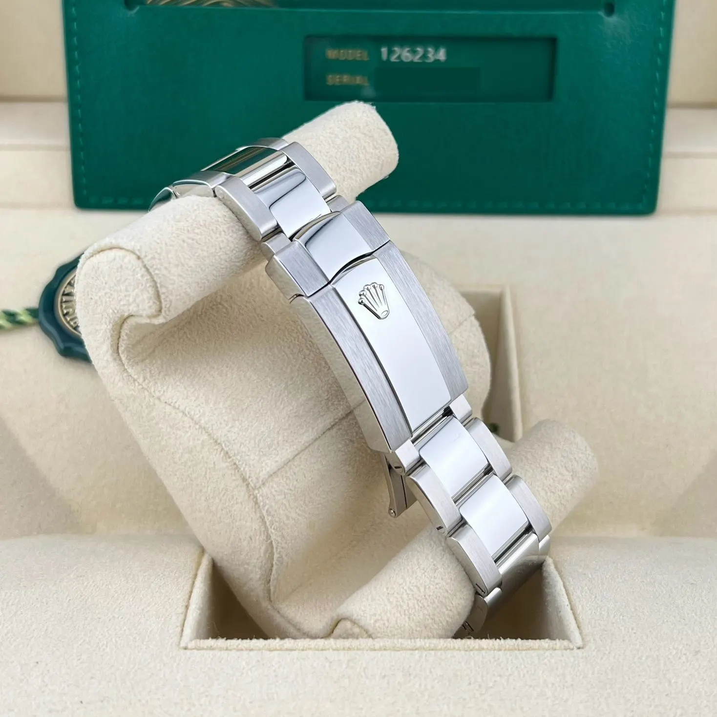 2024 Rolex Datejust 36 Fluted / Mint Green / Oyster  126234-0052 Listing Image 6