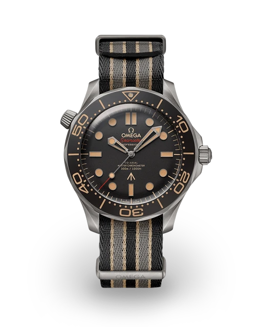 Omega Seamaster Diver 300M "No Time to Die" / Nato 210.92.42.20.01.001  Model Image