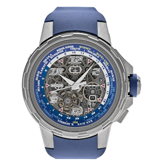 Richard Mille Automatic Winding Worldtimer - Limited to 200 Pieces RM 63-02 Listing Image 1