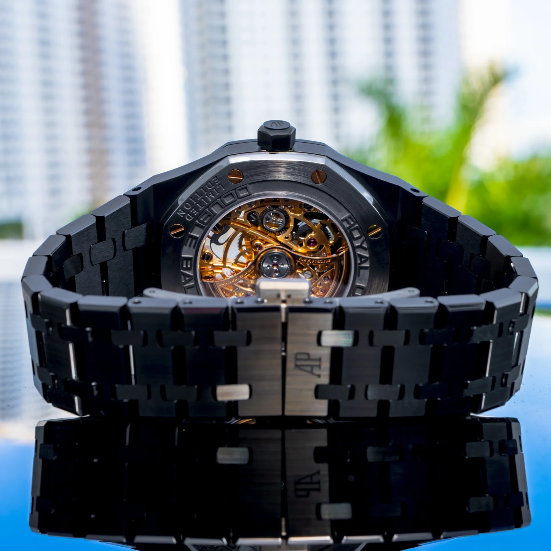Audemars Piguet Royal Oak Double Balance Wheel Openworked 41 Black