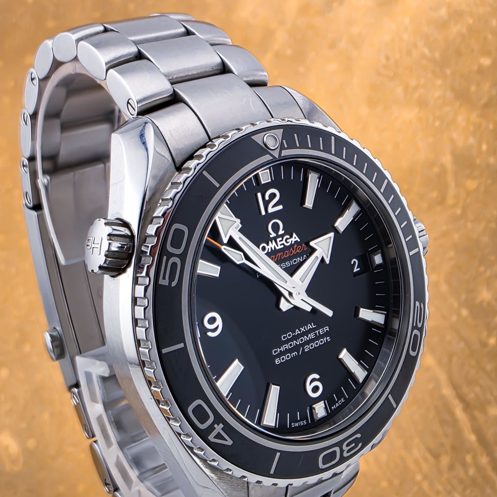 Omega Seamaster Planet Ocean 600M Co-Axial 42 Stainless Steel