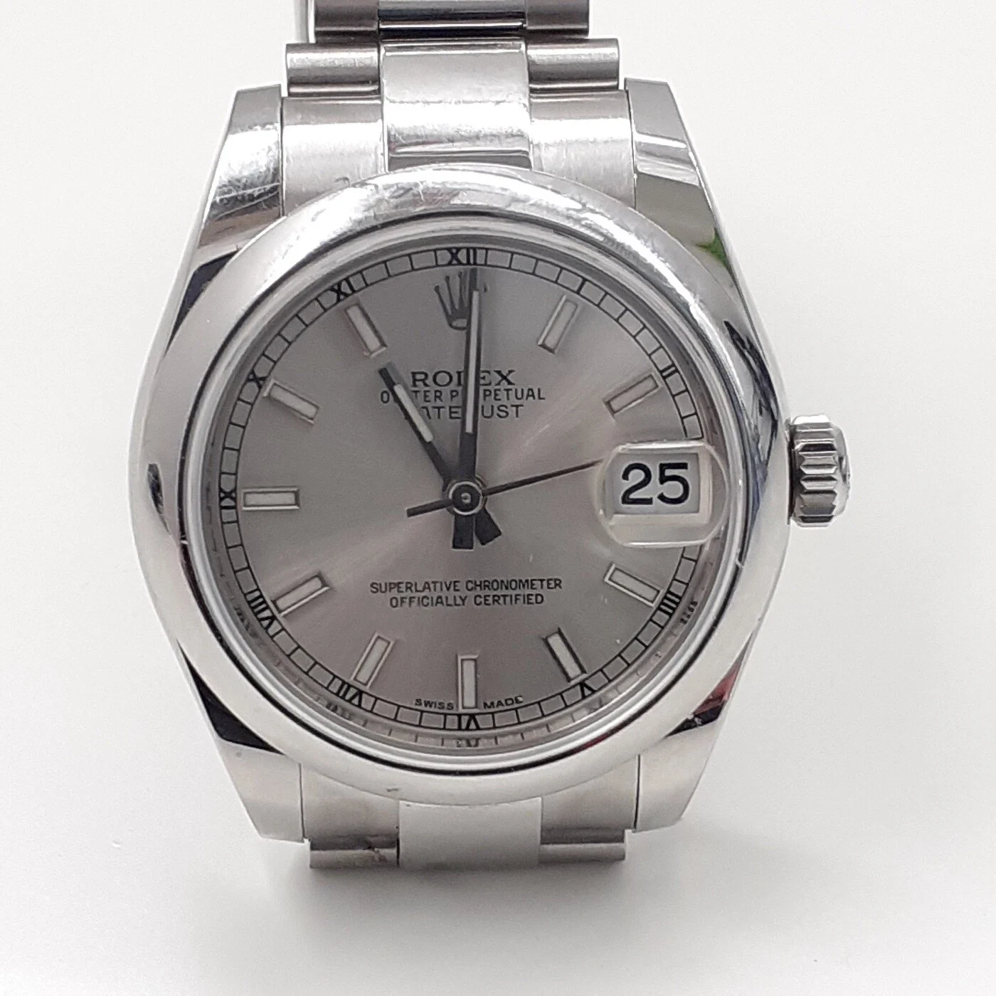 Rolex Datejust 31 Smooth / Silver / Oyster 278240-0005