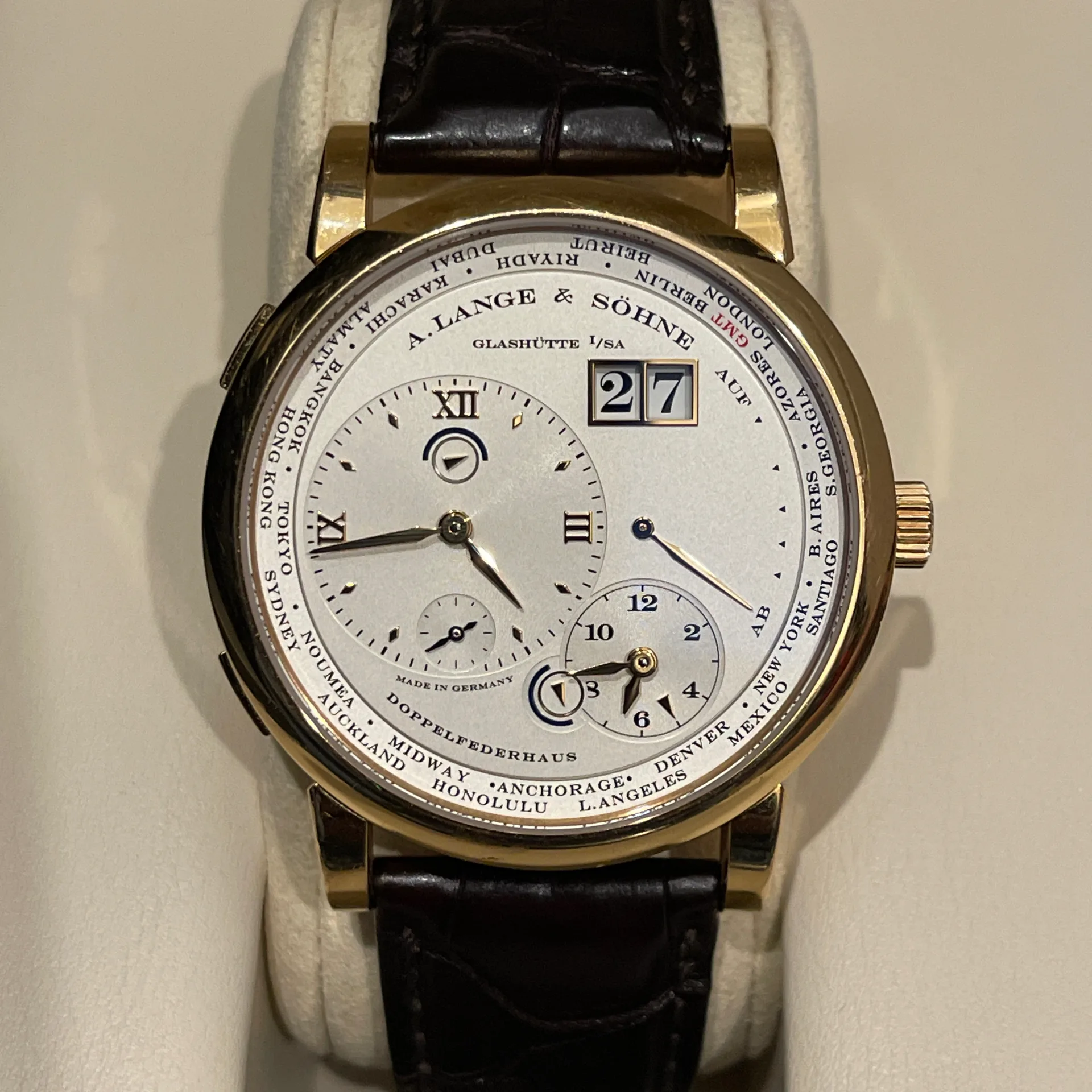 2020 A. Lange & Söhne Lange 1 Timezone Rose Gold / Silvered 116.032