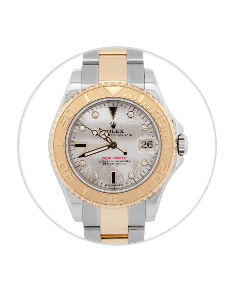 Mother-of-pearl Dial Rolex Yacht-Master Watches | Bezel
