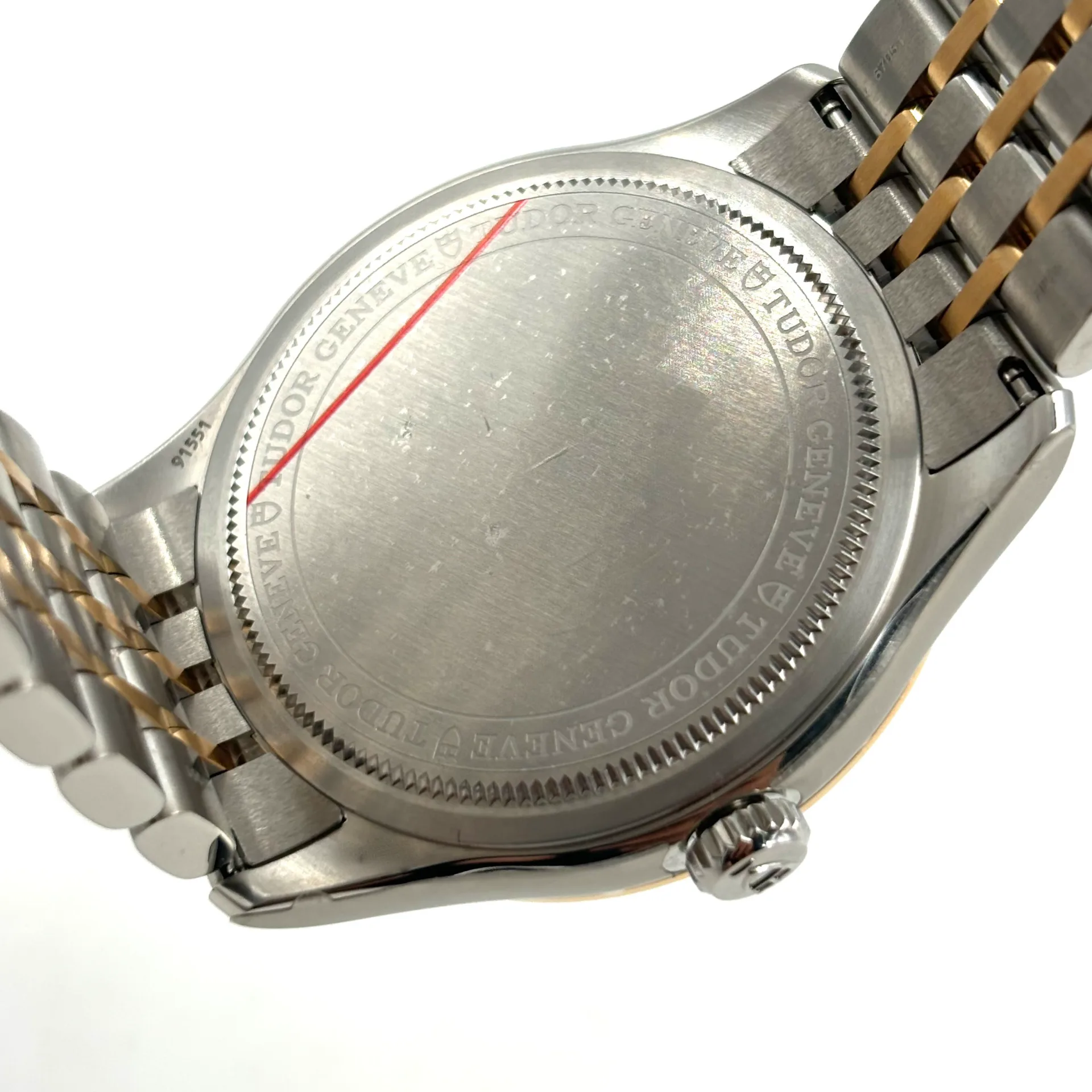 Auction: 2021 Tudor 1926 39 Two-Tone Smooth Black Embossed