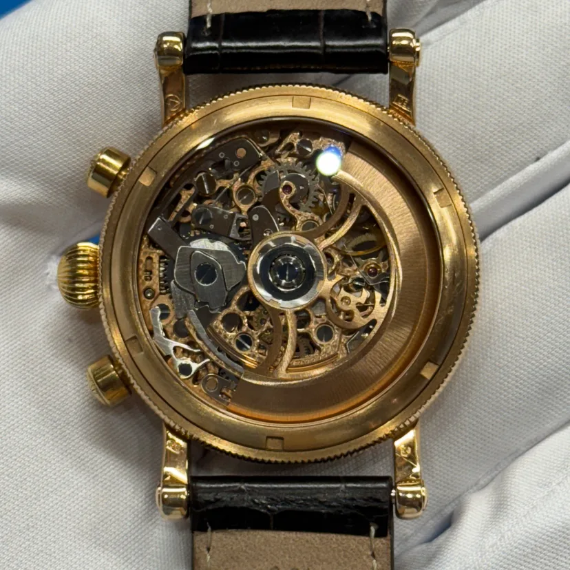 Auction: Chronoswiss Opus 38 Yellow Gold / Skeletonized Auction: Chronoswiss Opus 38 Yellow Gold / Skeletonized