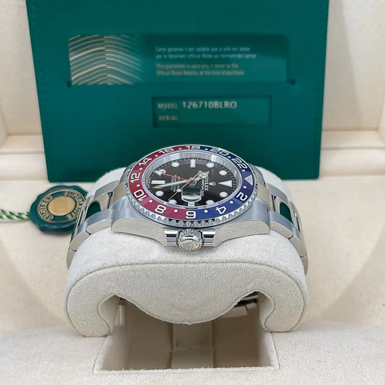 2021 Rolex GMT-Master II "Pepsi" / Oyster 126710BLRO-0002 Listing Image 3