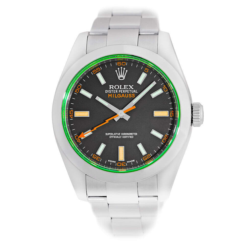 Rolex Milgauss Black 116400GV 0001 Watches Bezel