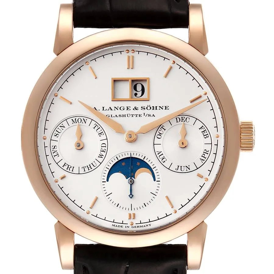2013 A. Lange & Söhne Saxonia Annual Calendar Rose Gold / Silvered 330.032 Listing Image
