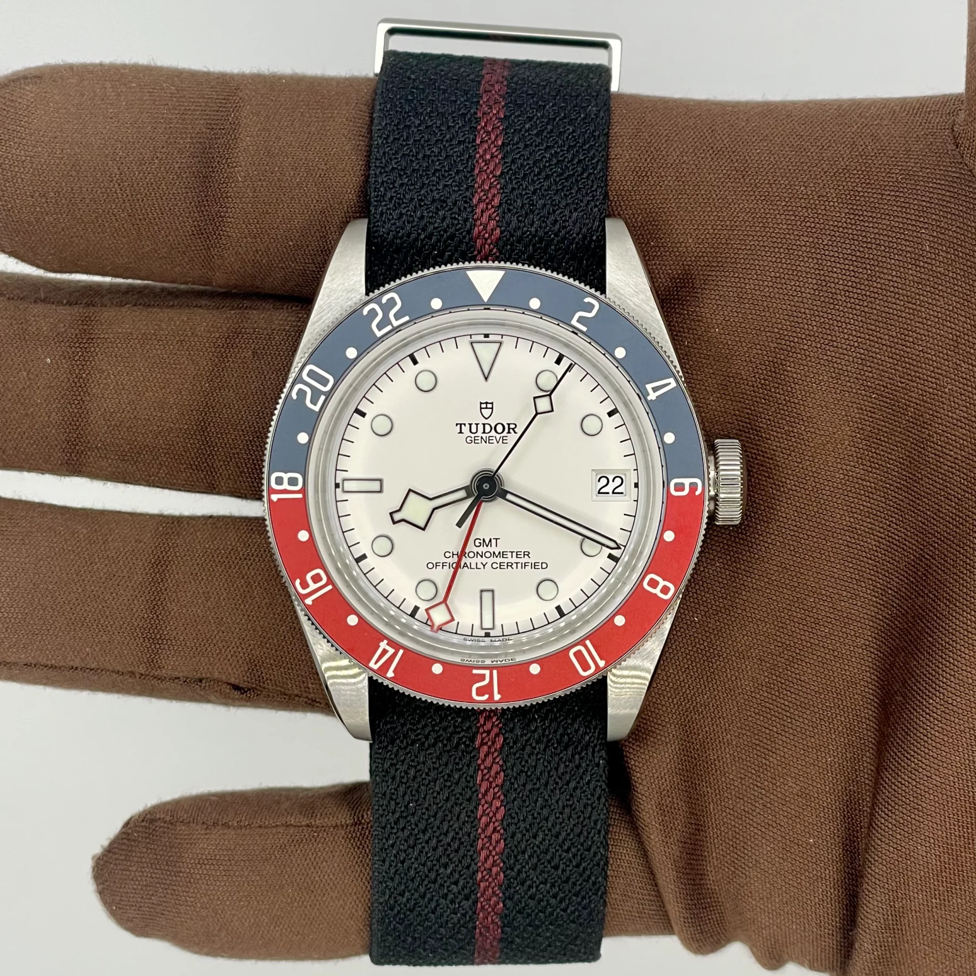 2025 Tudor Black Bay GMT 41 Steel / White / Strap M79830RB-0012