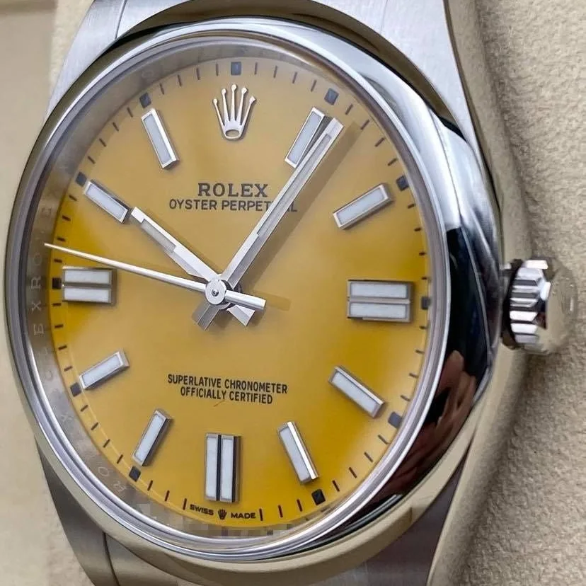 2022 Rolex Oyster Perpetual 41 Yellow 124300-0004 Listing Image 2