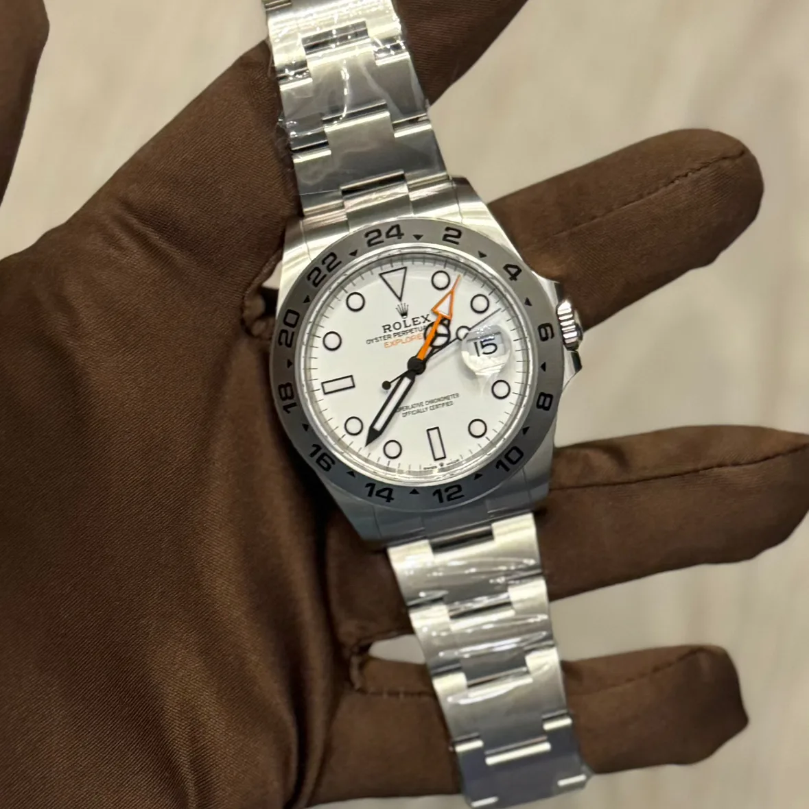 2025 Rolex Explorer II White 226570-0001