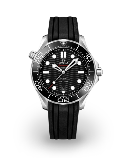 Omega Seamaster Diver 300M Master Co-Axial 42 Stainless Steel / Black / Rubber 210.32.42.20.01.001  Model Image