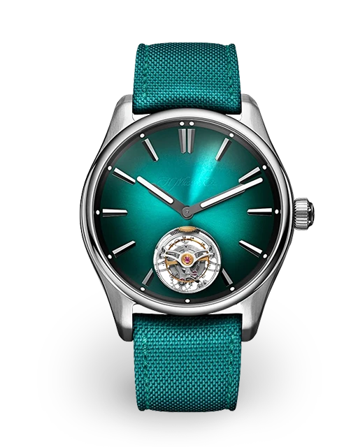 H. Moser & Cie Pioneer Tourbillon Blue Lagoon Fumé - Limited to 50 Pieces 3804-1205  Model Image