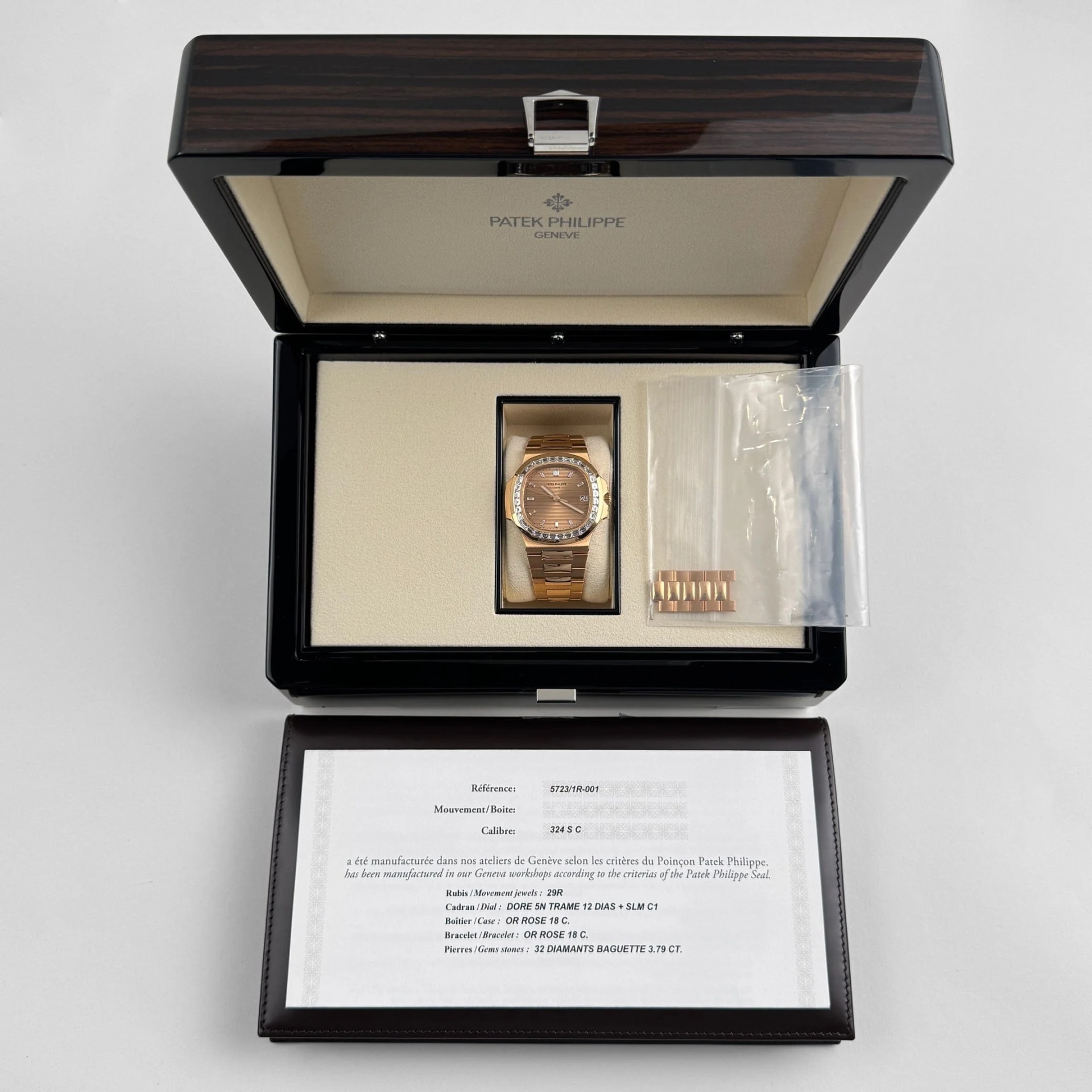 Nautilus 5723 Patek Philippe Baguette Patek Philippe Nautilus Rose