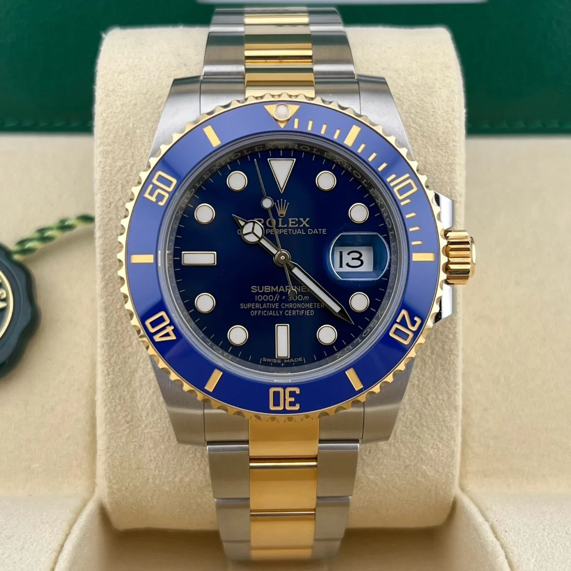2014 Rolex Submariner Date Two-Tone / Blue 116613LB-0005