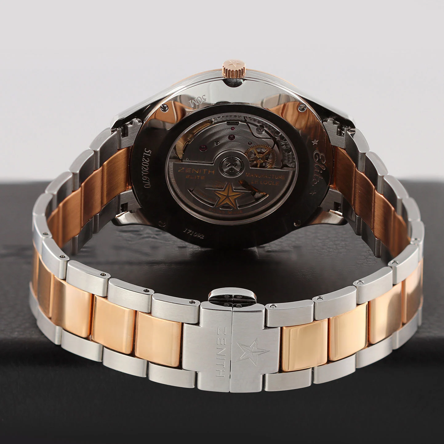 Auction: 2019 Zenith Captain Central Second Two-Tone / Silvered