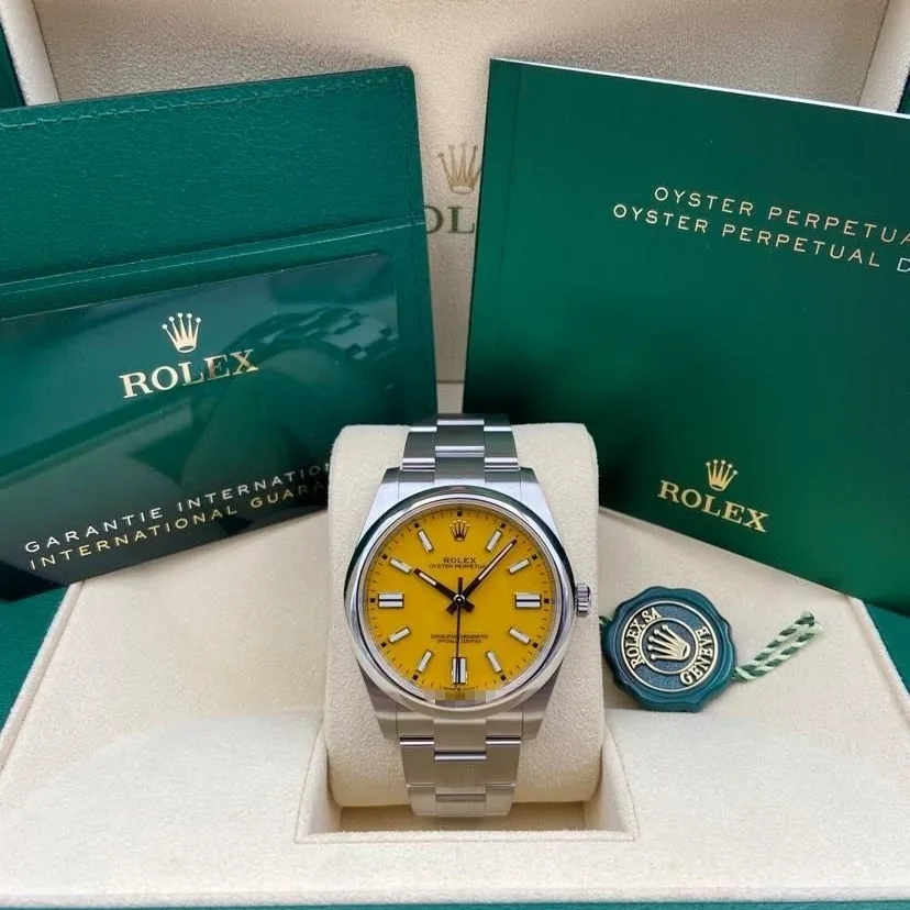 2022 Rolex Oyster Perpetual 41 Yellow 124300-0004 Listing Image 5