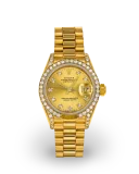 Lady-Datejust 26 Yellow Gold / Diamond-Set / Champagne / Diamond-Set / President Avatar Image