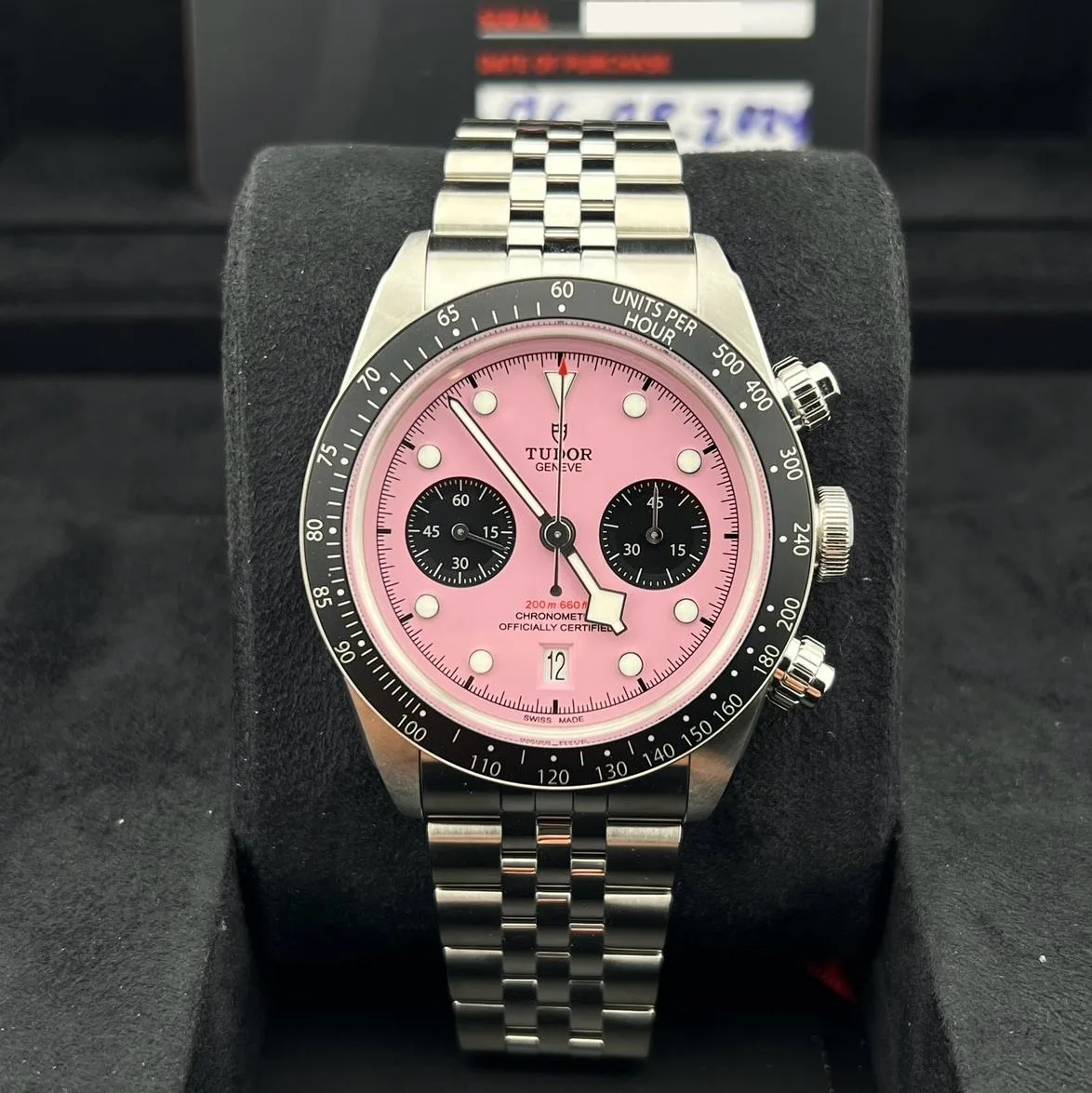 2024 Tudor Black Bay Chrono / Pink / Bracelet M79360N-0019 Listing Image 3