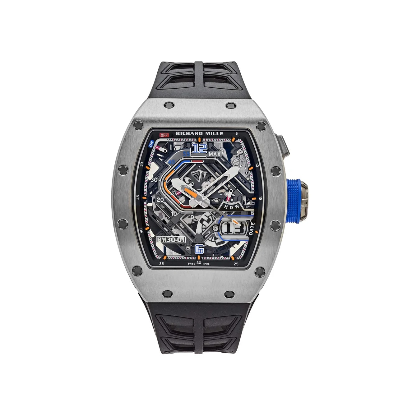 Richard Mille RM 30-01 Declutchable Rotor Titanium Skeletonized